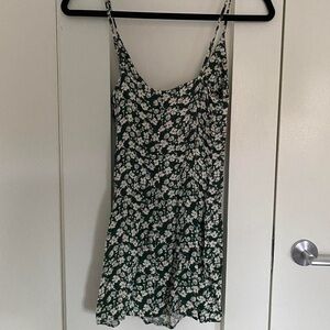 Reformation mini Dress in Cilantro Print